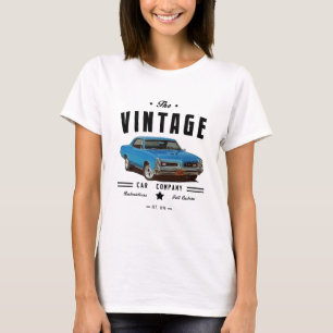 GTO Car-bedrijf en garage-logo T-shirt