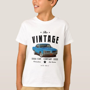 GTO Car-bedrijf en garage-logo T-shirt