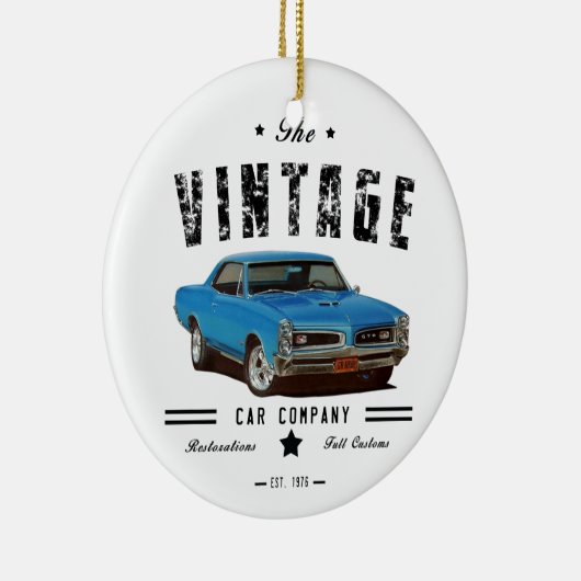  GTO Car Company Keramisch Ornament (Rechts)