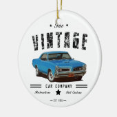 GTO Car Company Keramisch Ornament (Links)