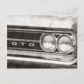 GTO Classic Car Briefkaart (Voorkant)