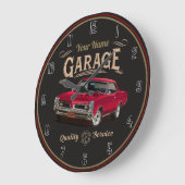 GTO Classic Car Garage Large Clock Grote Klok (Hoek)
