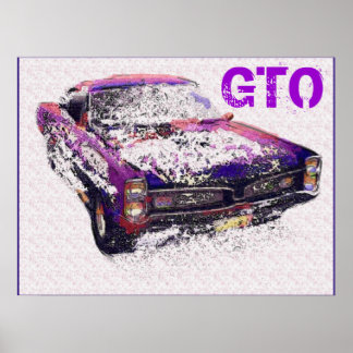 GTO Diner Kunst Poster