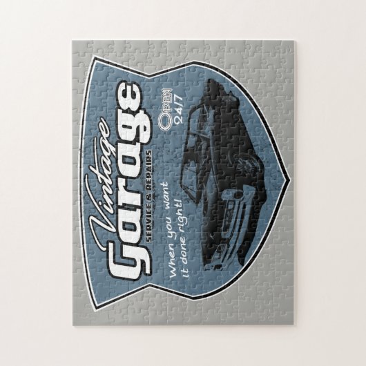 GTO Garage Shield Legpuzzel (Verticaal)
