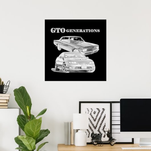 GTO-generaties Poster (Thuiskantoor)