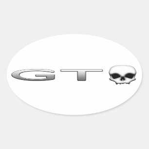 GTO OVALE STICKER