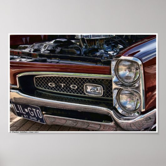 GTO-Poster Poster (Voorkant)