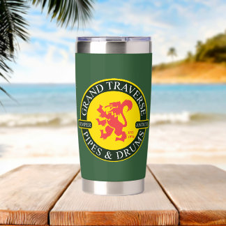 GTPD Logo drankenthermosbeker Geïsoleerde Drinkbeker