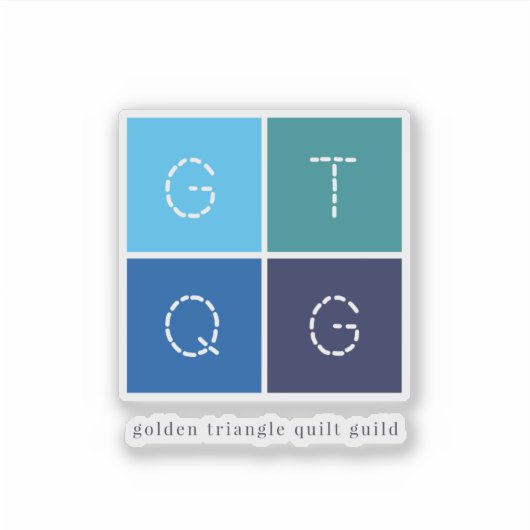 GTQG Logo Sticker (Voorkant)
