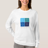 GTQG T-shirt met lange hoes (Voorkant)