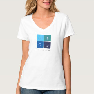 GTQG Womens V-Neck T-shirt