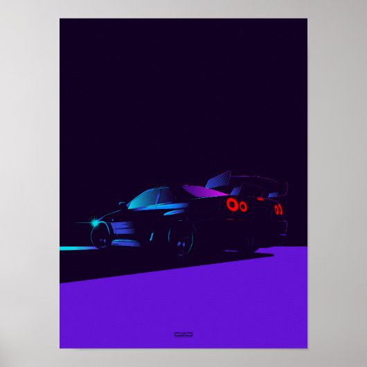 GTR34 POSTER (Voorkant)