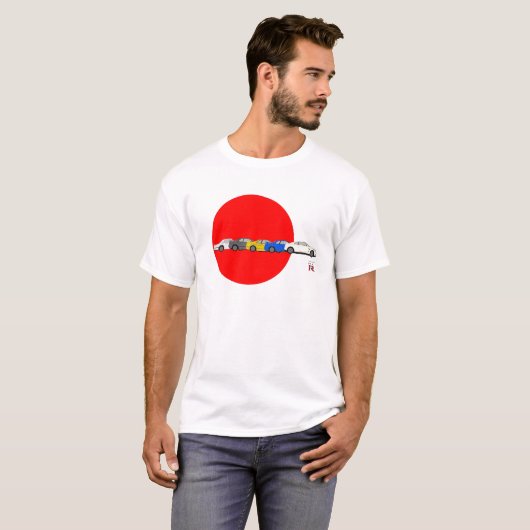 GTR-bloedlijn T-shirt (Voorkant volledig)