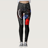 GTR-Leggings van de hoge Rev. Leggings (Voorkant)