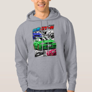 Gtr T-ShirtJDM Legend Nissan Skyline GTR34 Hoodie