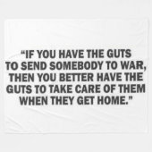 GTS FLEECE DEKEN (Voorkant (Horizontaal))