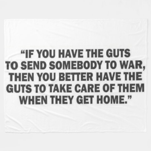 GTS FLEECE DEKEN (Voorkant (Horizontaal))