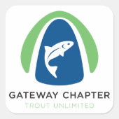 GTU-Stickers Vierkante Sticker (Voorkant)