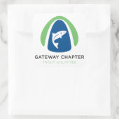 GTU-Stickers Vierkante Sticker (Tas)