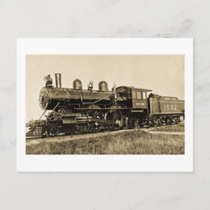 GTW #1502 Baldwin Gebouwd in 1901 Briefkaart