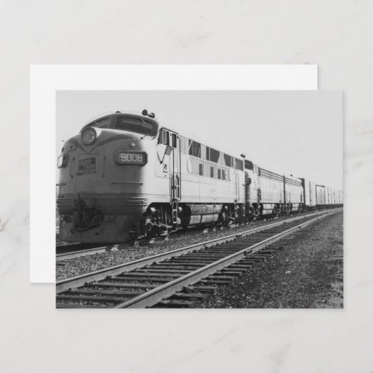 GTW Diesel Engine #9008 Treinverbinding #92 Eastbo Briefkaart (Voorkant / Achterkant)