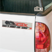  GTX Bumpersticker (Op Truck)