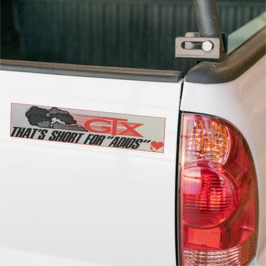  GTX Bumpersticker (Op Truck)