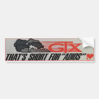  GTX Bumpersticker