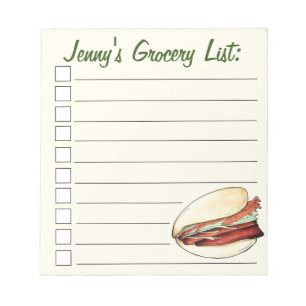 Gua Bao Pork Belly Bun Chinese Taiwanese Food Notitieblok