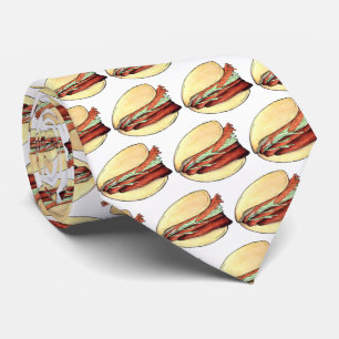 Gua Bao Pork Belly Bun Chinese Taiwanese Food Stropdas