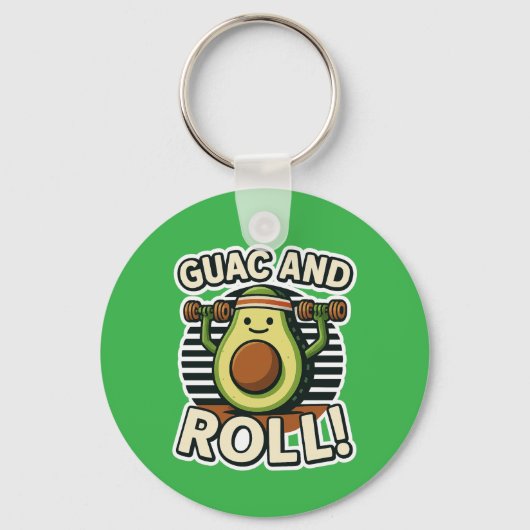 Guac en Roll Sleutelhanger (Voorkant)