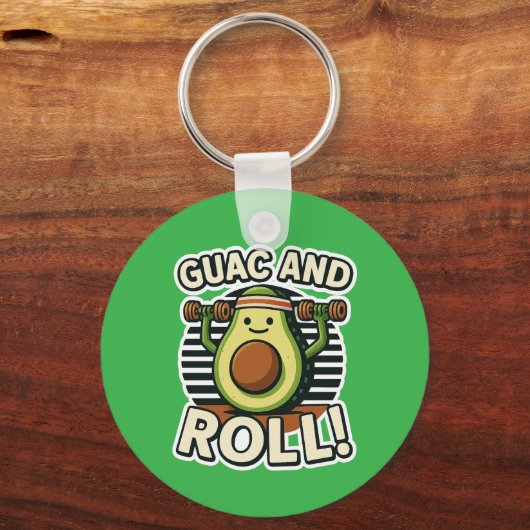 Guac en Roll Sleutelhanger (Voorkant)