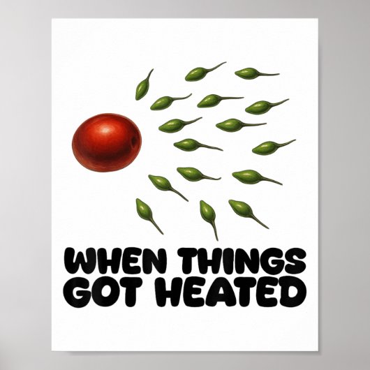 Guac Hoe het werd geboren Avocado Salsa Spicy Humo Poster (Voorkant)