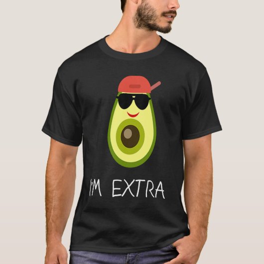 Guac is Extra Guacamole Guacaholic Avocado Toast T-shirt (Voorkant)