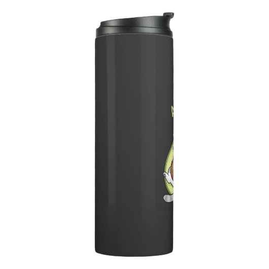 Guac Meow-modus Thermosbeker (Gedraaid links)