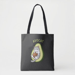 Guac Meow-modus Tote Bag