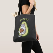 Guac Meow-modus Tote Bag (Dichtbij)