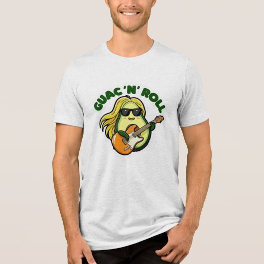 Guac ´n ´Roll Tri-Blend Shirt (Voorkant)