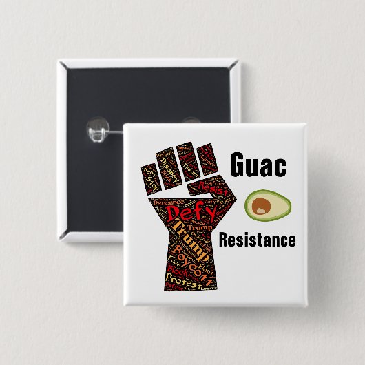 guac resistance Button (Voorkant /achterkant)