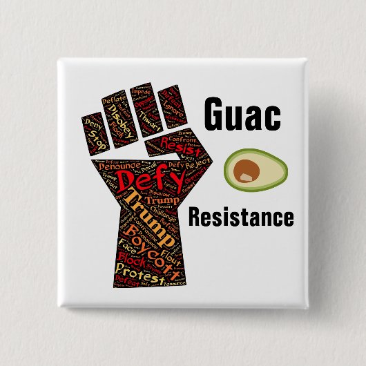 guac resistance Button (Voorkant)