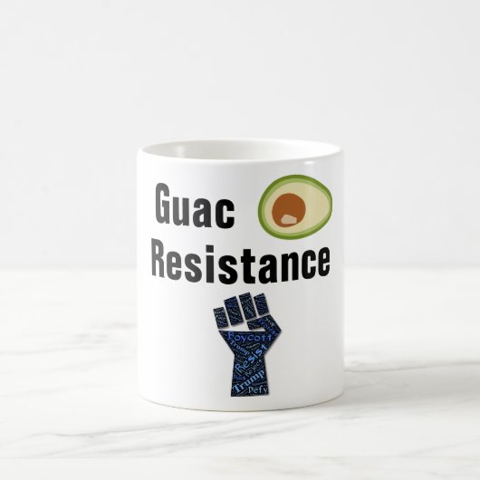 guac resistance coffee Mok (Center)