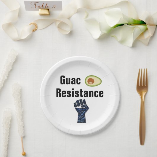 guac resistance paper Bord (Huwelijk)