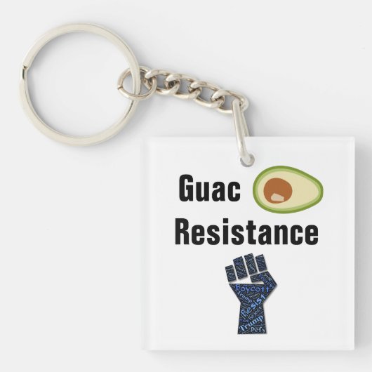 guac resistance Sleutelhanger (voorkant)
