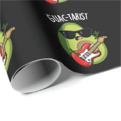 Guac-tarist Funny Avocado Pun Dark BG Cadeaupapier (Rol Hoek)