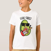 Guac-tarist Funny Avocado Pun T-shirt (Voorkant)