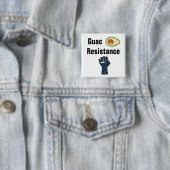 Guac Weerstands Knop Vierkante Button 5,1 Cm (In situ)