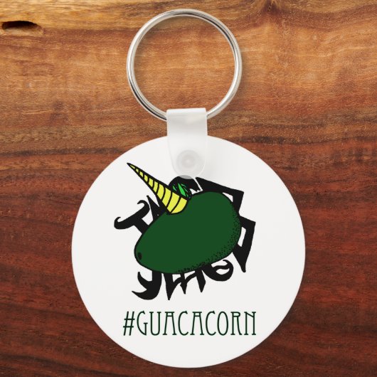 #Guacacorn Sleutelhanger (Voorkant)