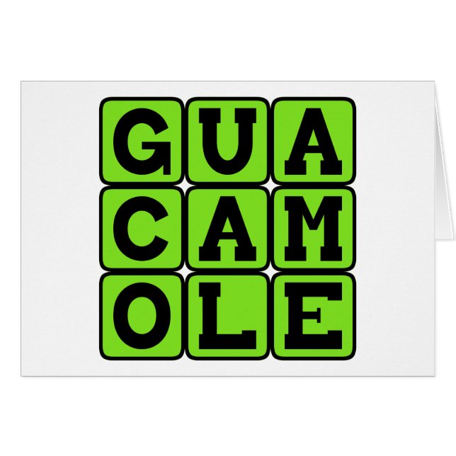 Guacamole, Avocado Dip (Voorkant Horizontaal)