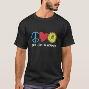 Guacamole Avocado Mayo Veganistisch Eten Guac Lim T-shirt