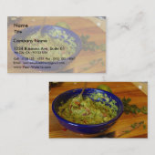 Guacamole Avocados Visitekaartje (Voorkant / Achterkant)